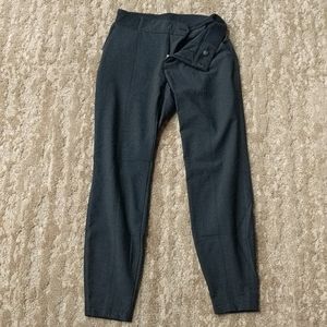 Athleta dark grey wool pants